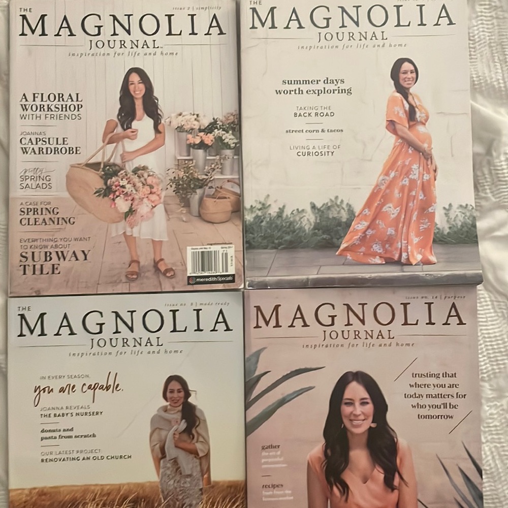 Magnolia Journal Issues 2, 7, 8, and 14